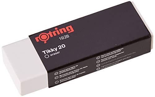 Blister com 2 Esponjas ROTRING Tikky Eraser Rotring - Borrachas - esponjas rotativas, remover gráficos, papel não mancha