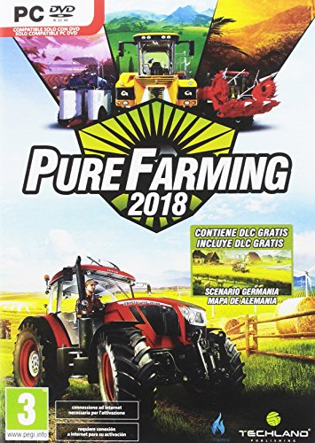 Jogo PC Pure Farming (2018) (Italiano - Digital) Koch Media - Software de jogos de vídeo - agrícola, tecnologia, fazenda moderna, três modos