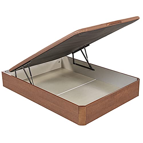 Cama SLEEPY BIRD What The Sleep Canape (Castanho - 150 x 190 cm) WHAT THE SLEEP! - Camas e estruturas de cama - gavetas, tapa abatível, hidráulica, 3D transpirável