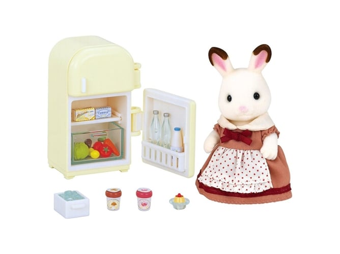 Boneca SYLVANIAN FAMILIES 5014 (Idade Mínima Recomendada: 3 anos) SYLVANIAN FAMILIES - Conjuntos de brinquedos - boneca, mãe coelho, acessórios, 3 anos