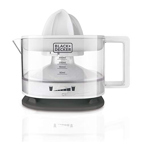 Centrifugadora BLACK & DECKER BXCJ25E (1 velocidade) BLACK + DECKER - Centrifugadoras - 0,35 L, plástico, branco, 1 velocidade