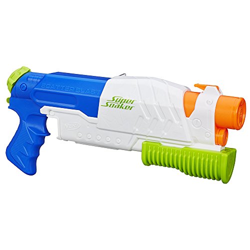 Lançador NERF Super Soaker Scatter Blast (Idade Mínima: 8 anos) Hasbro - Armas de brinquedo e acessórios - lançador, nerf, super soaker, scatter blast, idade mínima, 8 anos