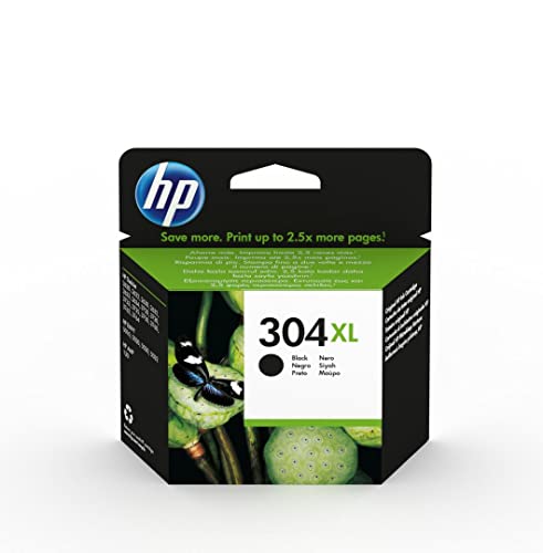 Tinteiro HP 304XL Original Preto (C2H72AE) HP - Cartuchos de toner e jato de tinta - preto, alto/grande, deskjet 3720, deskjet 3730