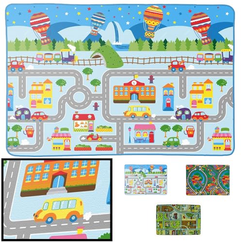 Tapete de Atividades LUCAHOME (Verde - 133x160 cm) LUCA HOME - Tapetes - estrutura acolchoada, design único, 4 superfícies, 133x160 cm