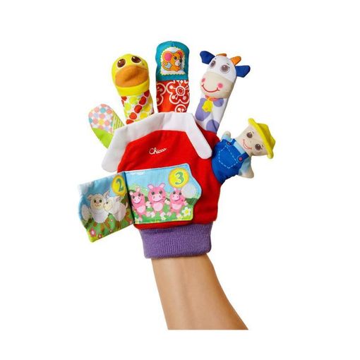 Peluche CHICCO Cuddle Farm Junior (Idade Mínima Recomendada: 12 meses) Chicco - Animais de pelúcia - 30 cm, asas, sons divertidos, melodia