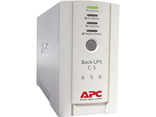 UPS APC BK650EI (4 Tomadas - 400 W - 650 V) APC - Ups - 650 VA, 400 W, 4 tomadas, 160-290 V