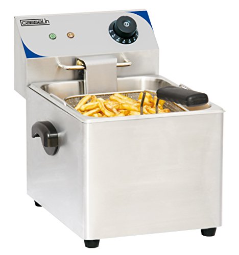 Fritadeira sem Óleo Casselin CFE8 | Aço inoxidável Casselin - Fritadeiras - aço inoxidável, 8 L, 230 v
