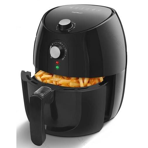 Fritadeira sem Óleo SAMSPARTY | 1500 W | 3,5 L Aigostar - Fritadeiras - 1500 w, 3,5 L, temperatura ajustável, temporizador, design antiaderente