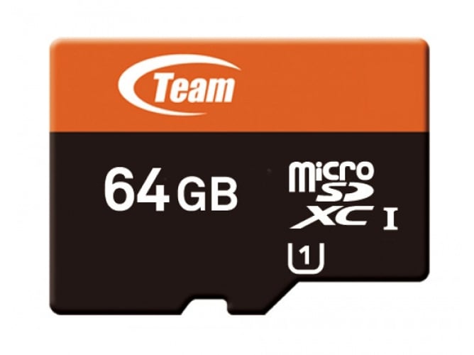 Cartão de Memória TEAM GROUP micro-SDXC, 64GB Team Group - Cartões de memória flash - 64 gb, micro sdxc, Classe 10, 40 MB/s