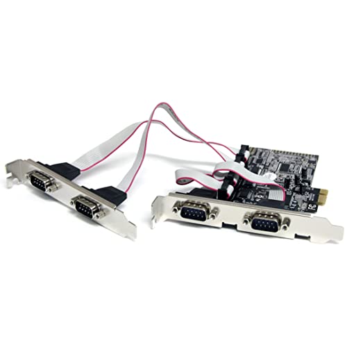 Placa Adaptadora de Interface STARTECH.COM PEX4S553 STARTECH.COM - Acessórios de computador - pcie, serial, 4 portas série, MCS9904CV-AA