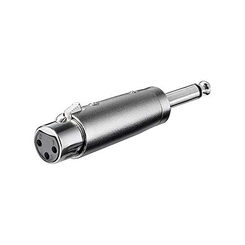 Adaptador de gênero KRAMER ELECTRONICS XLR-MALE/1.4MM-F Wentronic - Fios e cabos elétricos - jack, xlr, hembra, macho