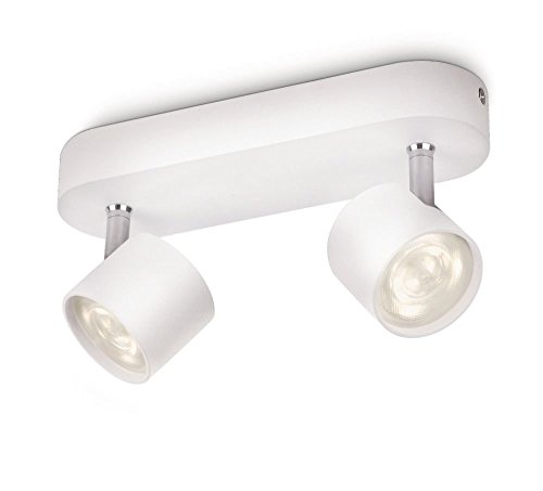Foco PHILIPS BY SIGNIFY Star Spot 2x5W Philips - Refletores e holofotes - foco, 5W, branco, alumínio, ajustável, usb