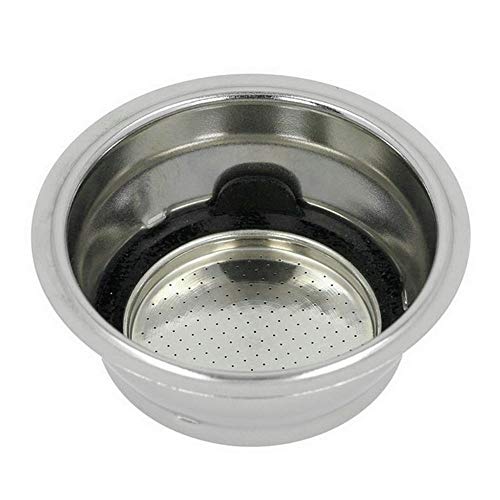 Filtro de Café de Máquina de Café Delonghi 2 Tazas De'Longhi - Filtros de café - 2 tazas, aço inoxidável, preto