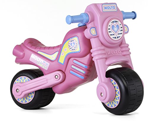 Moto CROCOMOTO Moltó (Idade Mínima: 3 - Rosa) M MOLTO - Veículos de empurrar e pedalar - idade mínima: 3, rosa, famosa