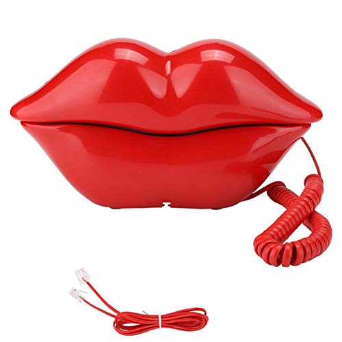 Telefone Fixo Decorativo CECOTEC Wx-3061 Vermelho Heayzoki - Telefones com fios - decorativo, vermelho, telefone fixo