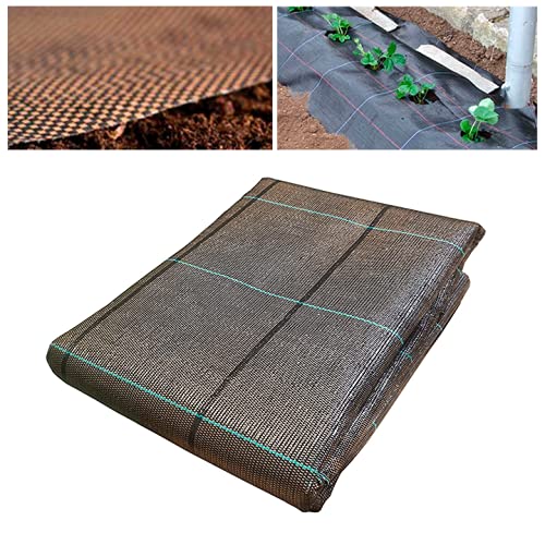 Malla Antihierbas Premium Marrón 2x5m de Ocultación SEINEC - Tecido de paisagem - malla antihierbas, premium, marron, ocultación, resistente, durável