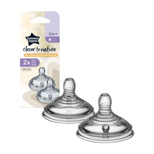 Tommee Tippee Closer To Nature Easi-Vent 2 Unidades Tommee Tippee - Suplementos de alimentação por sonda - 