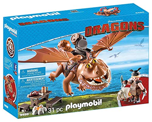 Playmobil 9460 Fischbein e a carne de baleia PLAYMOBIL - Brinquedos - playmobil, 9460, fischbein, carne de baleia, figura, dragão