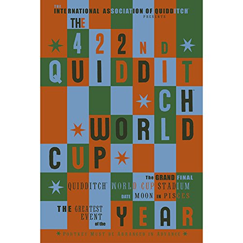 Poster ERIK EDITORES Harry Potter Quidditch World Cup Grupo Erik Editores - Pósteres, impressões e arte visual - 61x91,5 cm, 150 grs, Harry Potter, Quidditch World Cup