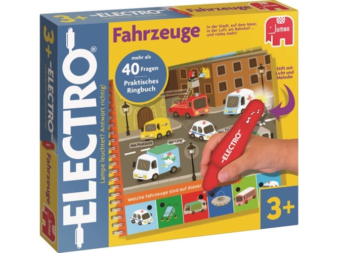 Jogo Educativo ELECTRO WONDERPEN Fahrzeuge JUMBO - Jogos - educativo, geometria, ferramenta, criar