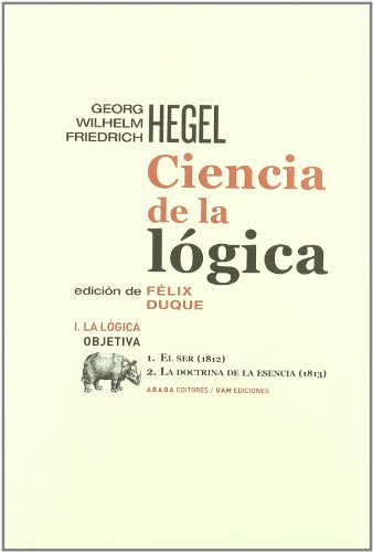 Livro Ciencia De La Lógica I. La Lógica Objetiva: El Ser, 1812; La Doctrin Libros - Livros - livro, ciência da lógica, 1812, ser