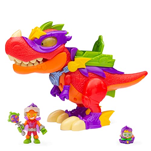 Figura de Ação SUPERZING Superthings V Rex MAGICBOX - Brinquedos - superdinosaurs, kaboom city, v-rex, articulações, cauda, mandíbulas