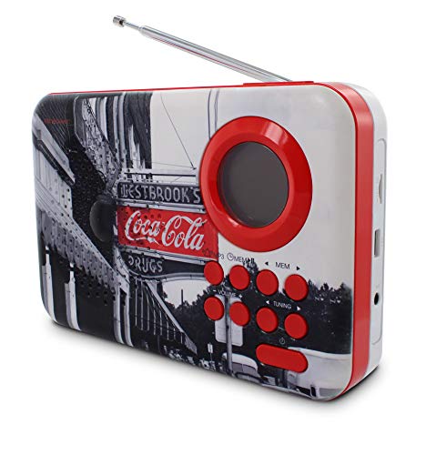 Rádio METRONIC Coca Cola (Preto - Digital - FM/AM - Pilhas) METRONIC - Áudio - digital, fm/am, pilhas, preto