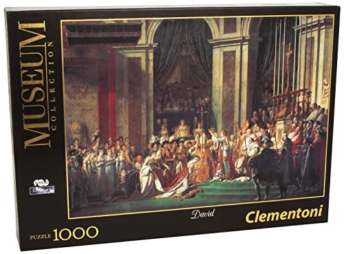 Puzzle CLEMENTONI Quebra-Cabeça A Consagração De Napoleão (Idade Mínima: 12 Anos - 1000 Peças) CLEMENTONI - Quebra-cabeças - 1000 peças, cartão robusto, resistentes, 12 anos