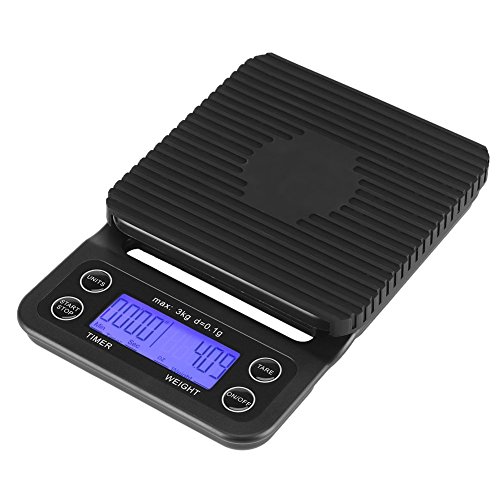 Balança de Cozinha 3 Kg/0.1 G Digital com Função Tareta e Lcd Abs Fdit - Balanças de medição - digital, tareta, lcd, 3 kg