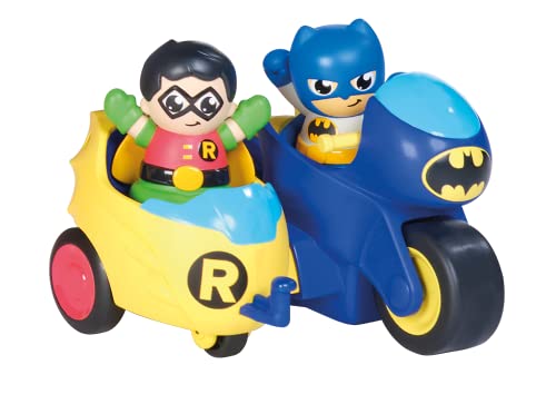 Mota de Brincar BIZAK Batcyclo 2 em 1 (Idade Mínima: 3 anos) 447 - Conjuntos de brinquedos - 2 em 1, 3 anos, cockpit, sidecar