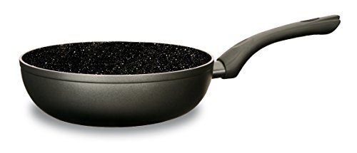 Frigideira WOK JATA SEW MARSILI Ø28CM (Alumínio - Preto) Jata - Woks - alumínio, antiaderente, preto, 28cm