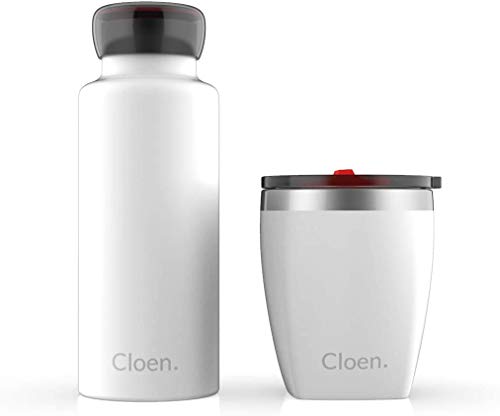 Garrafa Térmica CLOEN (500 ml - Aço Inoxidável) Cloen - Porta-alimentos e bebidas - garrafa térmica, cloen, 500ml, aço inoxidável