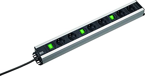 Extensão Elétrica BACHMANN 300.050 (6 Tomadas - Tipo F - 2m) Bachmann - Filtros de linha e supressores de surtos - 6 tomadas, interruptor on/off, 2m, tipo f