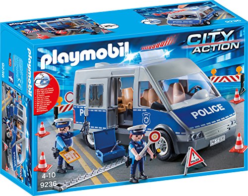 Conjunto de Brinquedos PLAYMOBIL City Action (Idade Mínima: 4) PLAYMOBIL - Conjuntos de brinquedos - brinquedos, luzes, sons, polícia, ladrão