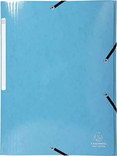 Pasta EXACOMPTA Azul Claro (A4 - Polipropileno) EXACOMPTA - Pastas Organizadoras - a4, azul claro, polipropileno, 90g/m2