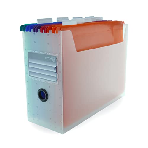 Porta-Revistas de Parede OFFICE BOX PP (Branco) HERSO - Pastas de arquivo - parede, branco, office box