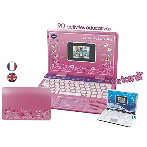 Computador de Brincar VTECH Genius XL Color Pro VTech - Eletrônicos falsos - teclado, rato, aprendizagem, jogos educativos