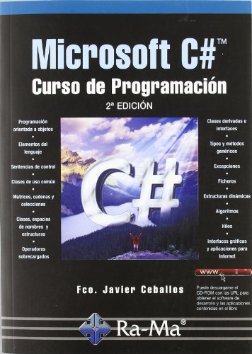 Livro Microsoft C# - Curso De Programación de Francisco Javier Ceballos Sierra (Espanhol) -99999 - Livros - csharp, microsoft, .net framework, desenvolvimento