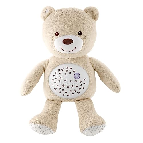 Peluche CHICCO Baby Bear First Sleep (Idade Mínima: 0 Meses) Chicco - Animais de pelúcia - luz, música, três modos, botão fácil