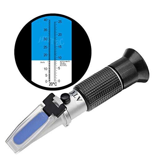 Medidor de Brix HHTEC Winzer Refraktometer HHTEC - Ferramentas de medição e sensores - brix, refraktometro, vino
