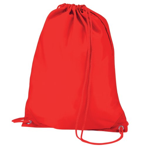 Mochila QUADRA GYMSAC (Poliéster - Vermelho) Quadra - Mochilas - poliéster, vermelho, resistente à água, alça de pulso