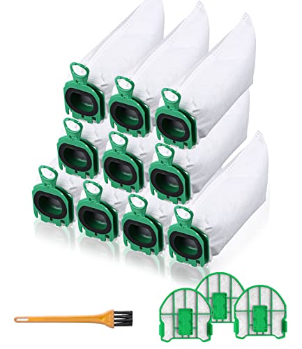 Sacos para Aspirador VORWERK 10 peças (Compatibilidade: Vorwerk Kobold) NEFLSI - Acessórios de aspirador - sacos, aspirador, vorwerk, kobold