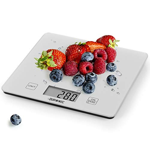 Balança de Cozinha DURONIC KS1080 (Capacidade: 10 kg - Precisão: 1 g) Duronic - Balanças de medição - 10 kg, 1 g, tara, lcd, vidro temperado
