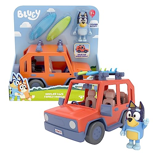 Figura de Ação BLUEY Family Cruiser (Idade Mínima Recomendada: 3 anos) 
Marca:
Giochi Preziosi
 - Brinquedos - figura, ação, veículo, família, bandit, pranchas