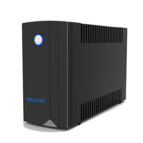 UPS PHILIPS PH7210 (6 tomadas - 720 W - 1060 V) Phasak - Ups - 720 w, 6 tomadas, 162-290 V, 12 Ah