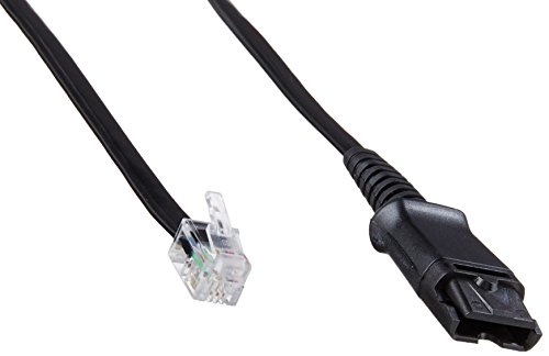 Cabo de Dados PLANTRONICS (USB A - USB B - Preto) Plantronics - Acessórios para telefone - usb a, usb b, preto, plug & play