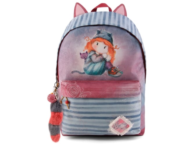 Mochila KARACTERMANIA Forever Ninette Azul KARACTERMANIA - Mochilas - acolchoada, transpirável, bolso, ajustável