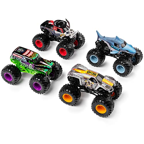 Monster Jam Die Cast Vehicle Pack (Idade Mínima Recomendada: 3 anos) Spin Master - Modelos em escala - monster jam, die cast, pack, idade mínima recomendada