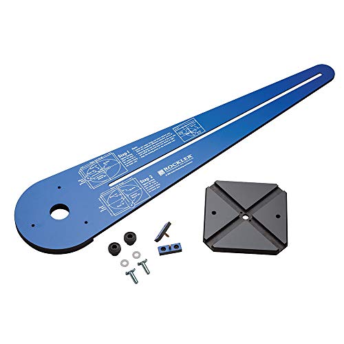 Plantelha para Fresar Elipse e Circulo NEOFERR ROCKLER - Gabaritos - plantelha, fresado, elipse, circulo