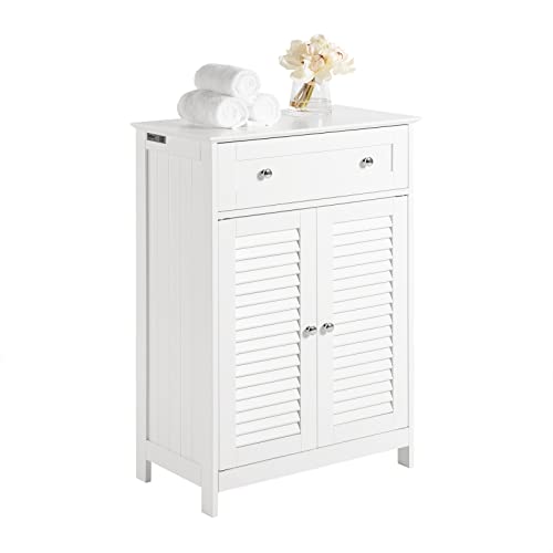 Armário de Casa de Banho SOBUY FRG238-W (Branco) sobuy - Armários de armazenamento e armários de bloqueio - armario, casa de banho, branco